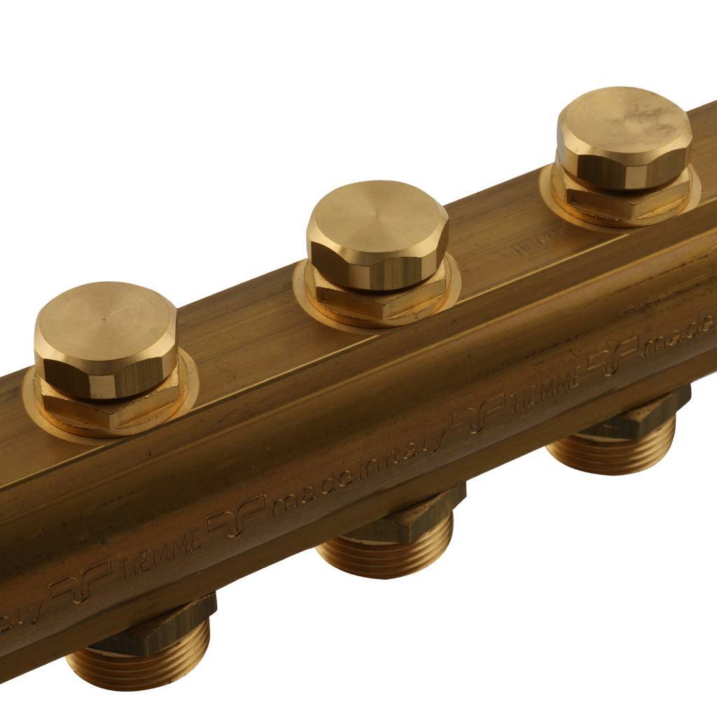 Коллектор в сборе на 11 выходов TIEMME 1х3/4 ЕК, 3870067(3875G060511)