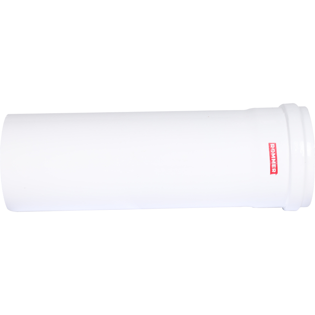 Удлинитель дымохода традиционный ROMMER D80(п-м), L250, RCA-0080-000250