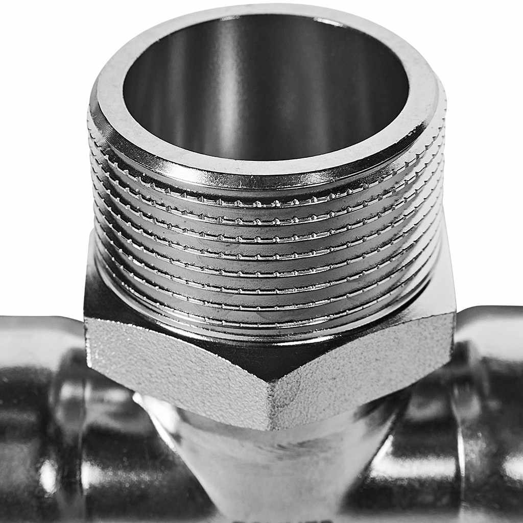 Тройник-Переходник ROMMER ВПр-НР, 35х11/4, из нержавеющей стали прессовой, RSS-1016-035114