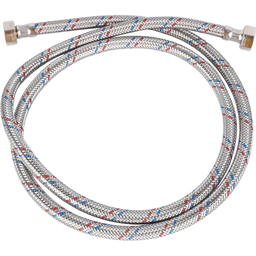 Гибкая подводка для воды STOUT ВР 1/2 х ВР 1/2, длина 1500 мм, SHF-0121-081515