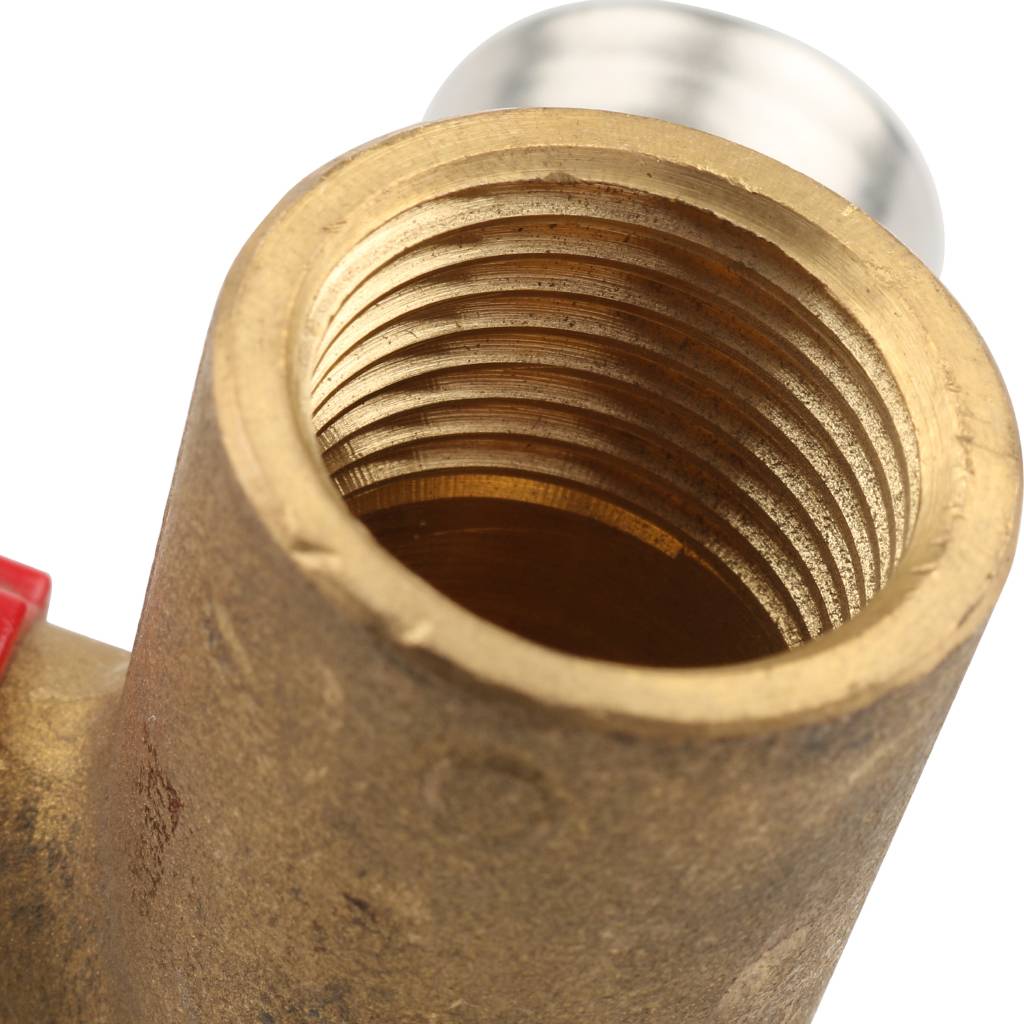 Водорозетка TIEMME 2-х пл-я 20х1/2, 1650171