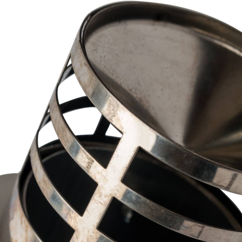 *SCA-6010-000900 STOUT Элемент дымохода DN60/100 конечный участок 900 мм дымохода для горизонт.прохода через стену с оголовком из нерж. стали, SCA-6010-000900