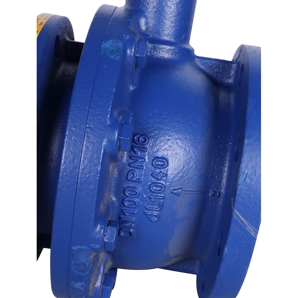 Кран шаровой ZETKAMA 565A Ду100 Ру16 фланцевый, 565A100C09