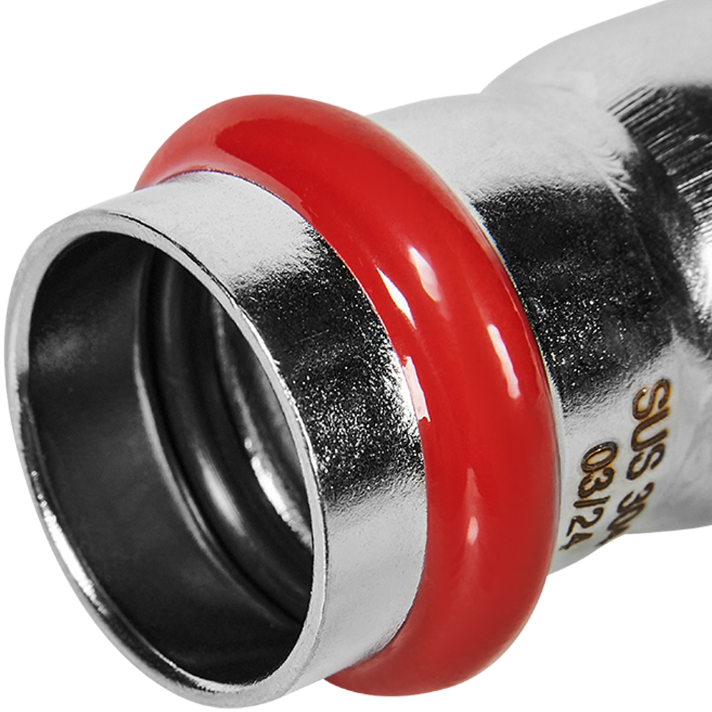 RSS-0020-002822 ROMMER Муфта переходная НПр-ВПр, 28х22, из нержавеющей стали прессовой