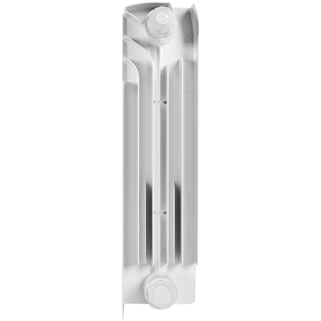 Радиатор биметаллический STOUT TITAN VENTIL 350 5 секций нижнее правое подключение