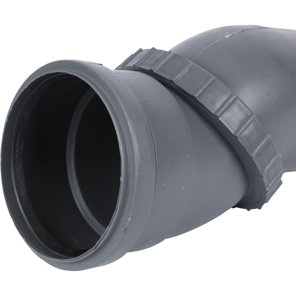 Отвод универсальный Sinikon D110 серый, KU.110.G