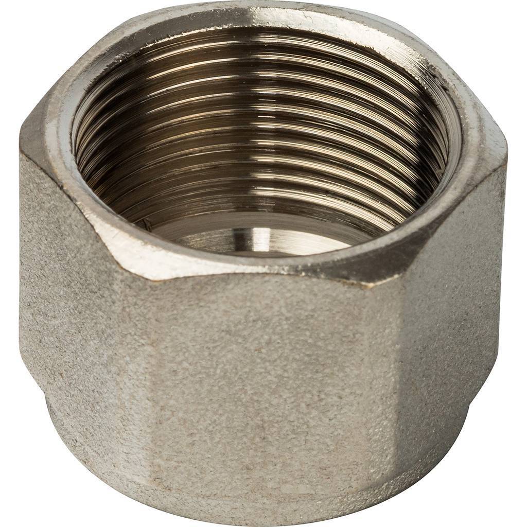 Соединение для пластиковых труб LUXOR TP 95 20х3,4 (резьба 24x19)