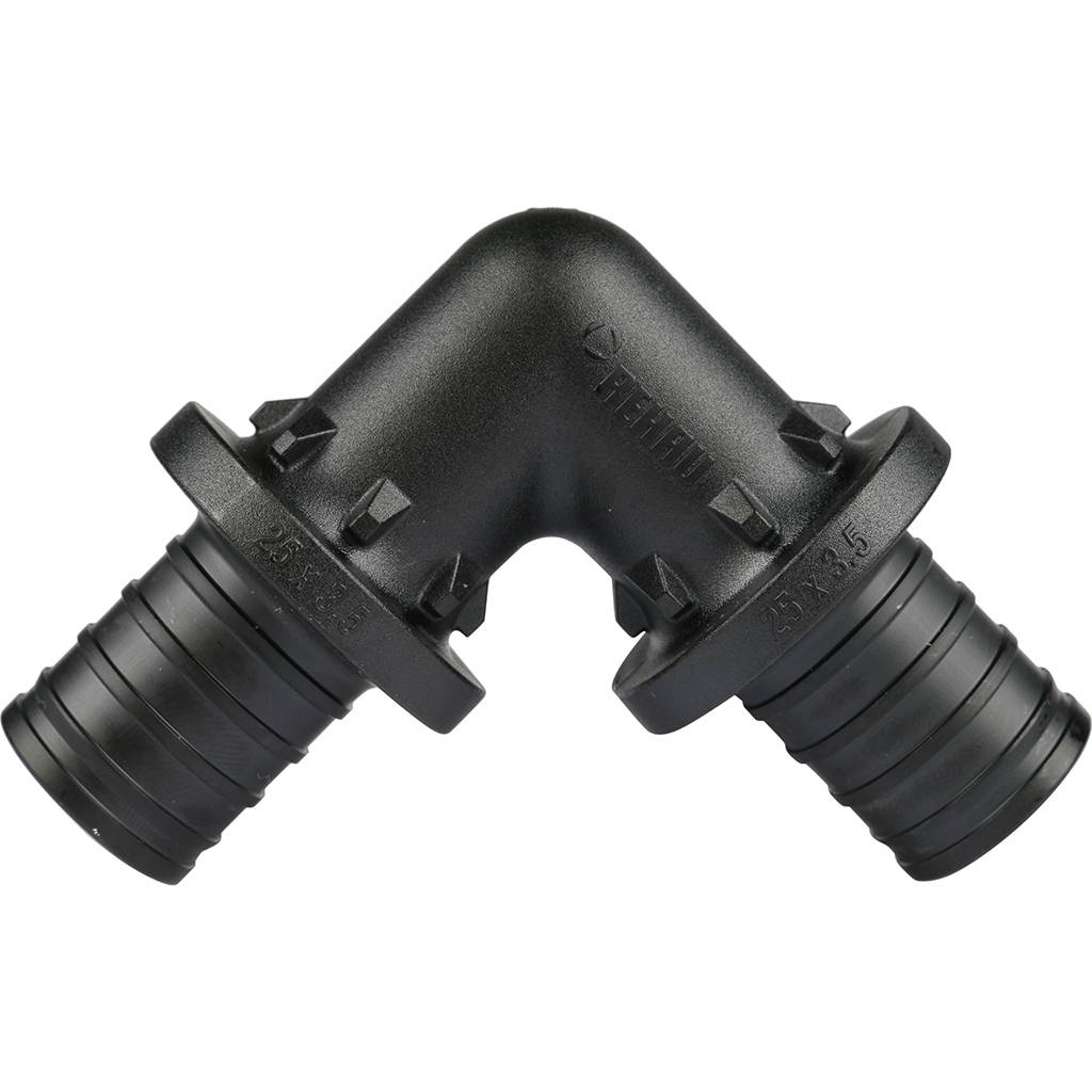 Угольник РЕХАУ RAUTITAN 90°, 25 PX для труб из сшитого полиэтилена аксиальный