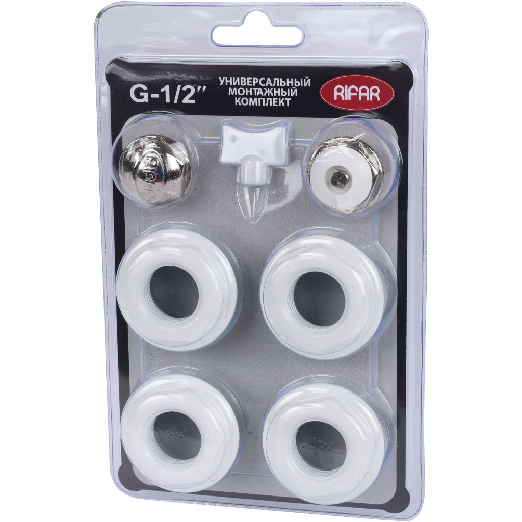 Монтажный комплект RIFAR для подключения радиатора 1/2, R.Ad.G12