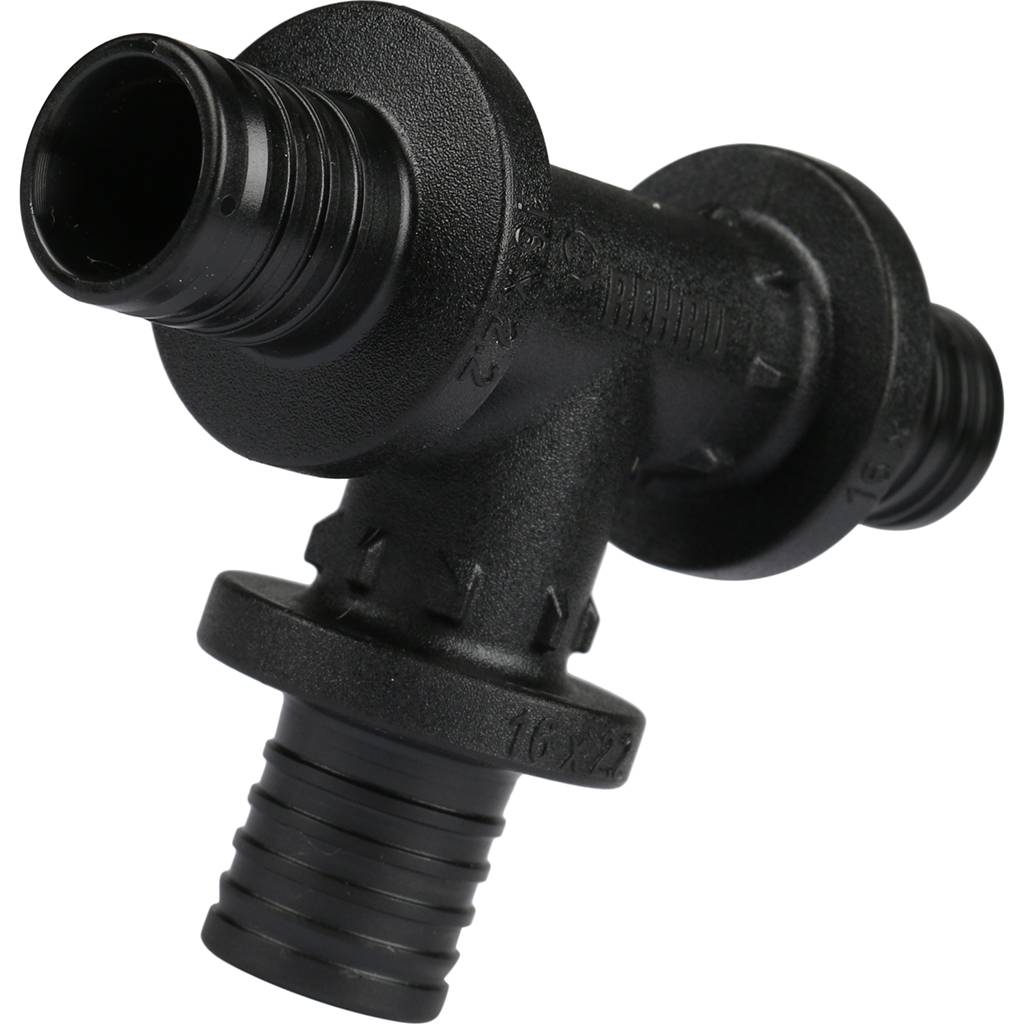 Тройник РЕХАУ RAUTITAN равнопроходной 16-16-16 PX, 11600311001