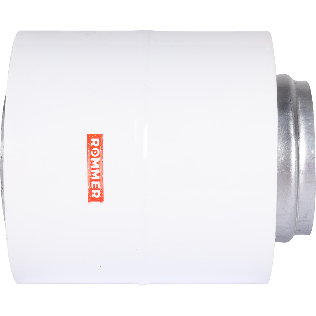 Начальный участок традиционный вертикальный коаксиальный ROMMER D60(м-м)/100(п-п) хомут в комплекте + втулка D60 L-50, RCA-6010-210100