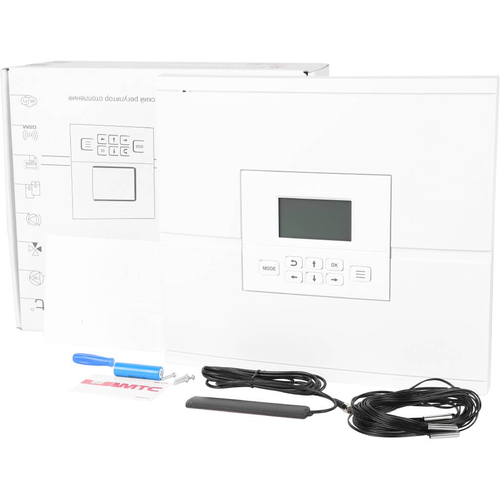 Погодозависимый автоматический регулятор ZONT Climatic 1.2 (741) для многоконтурных систем отопления (1 прямой + 2 смесительных контура), ML00004510