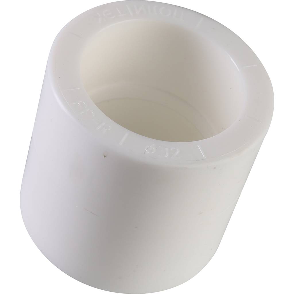 Муфта для полипропиленовых труб под сварку (цвет белый) Политэк d=32, 9000000232