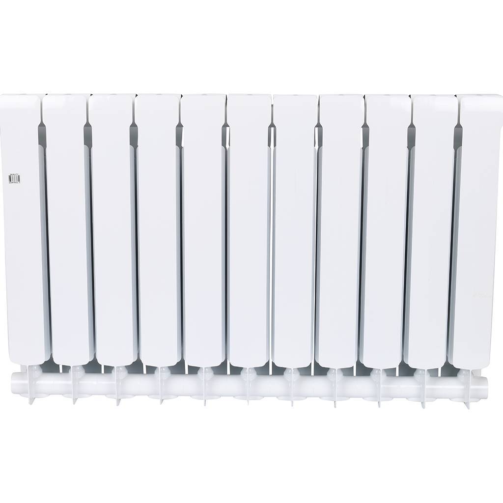 Радиатор биметаллический RIFAR BASE 500 11 секций боковое подключение (белый RAL 9016)
