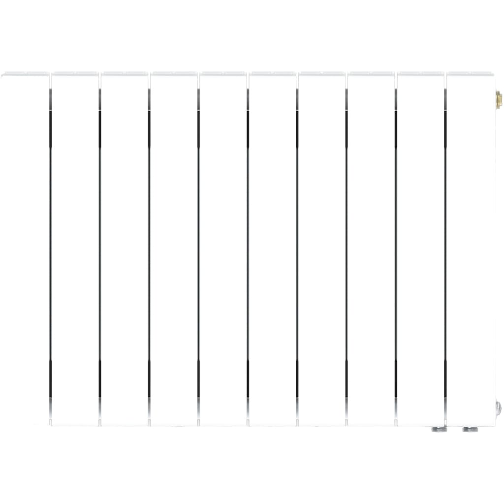 Радиатор биметаллический RIFAR SUPReMO VENTIL 500 SVL 10 секций нижнее левое подключение (белый RAL 9016), 4RS50.VL-10