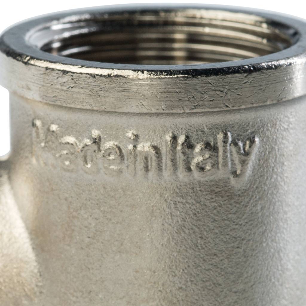 Тройник STOUT ВВ переходной никелированный 3/4X1/2X3/4, SFT-0022-341234