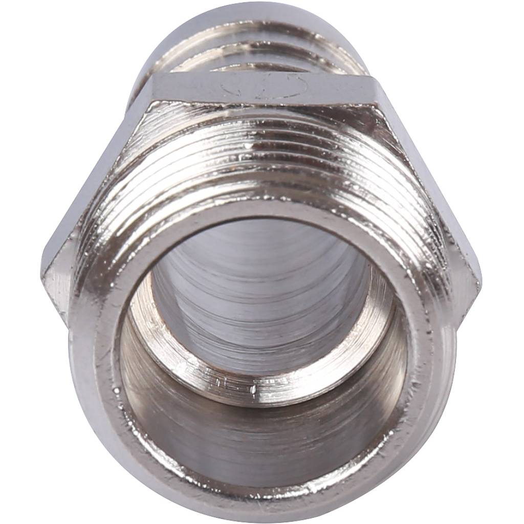 Штуцер STOUT НР никелированный 1/2 x16, SFT-0067-001216