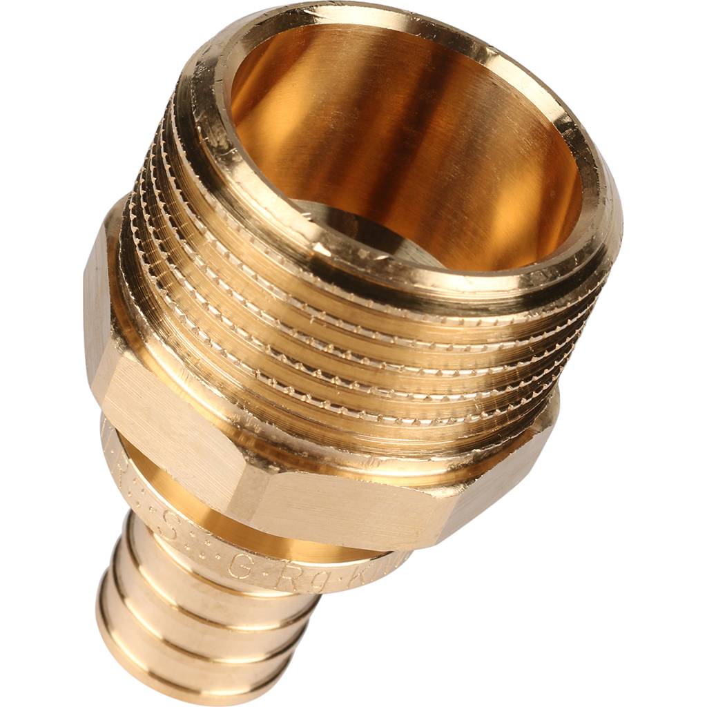 Переходник РЕХАУ RAUTITAN с наружной резьбой 20-R 1 RX+ для труб из сшитого полиэтилена, 14563161001