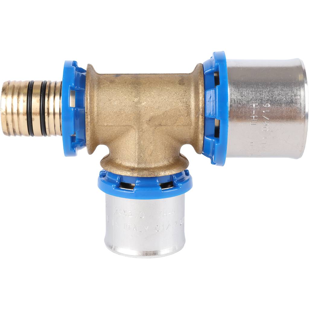 Тройник APE переходной 32х26х26 для металлопластиковых труб прессовой, ARL2400433