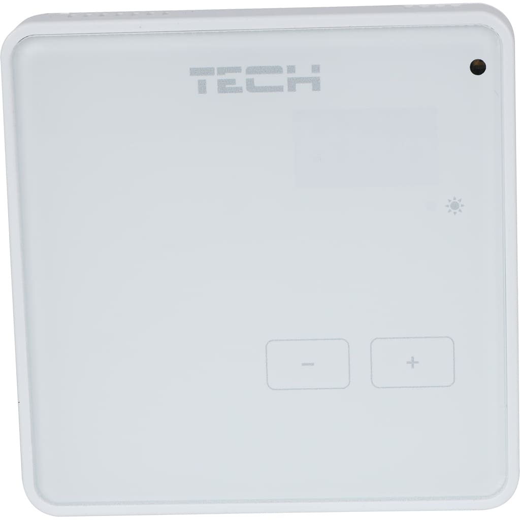 Проводной комнатный терморегулятор белый TECH, R-10z