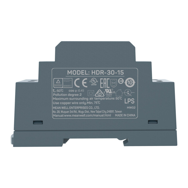 Сетевой адаптер MeanWell 14В 1.5А DIN Ectocontrol ec01063