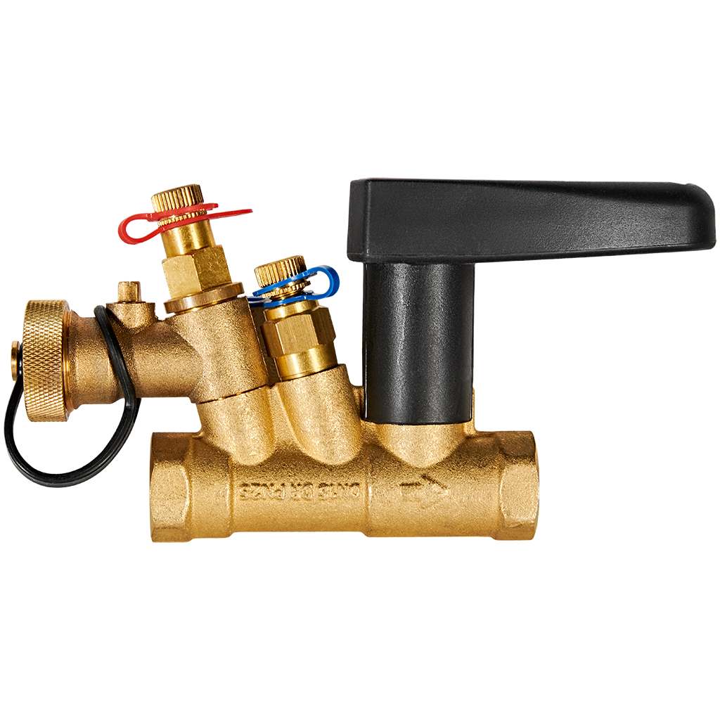 Клапан балансировочный БРОЕН Venturi FODRV DN 015 PN 25 ручной повышенной пропускной способности с дренажем, 588217