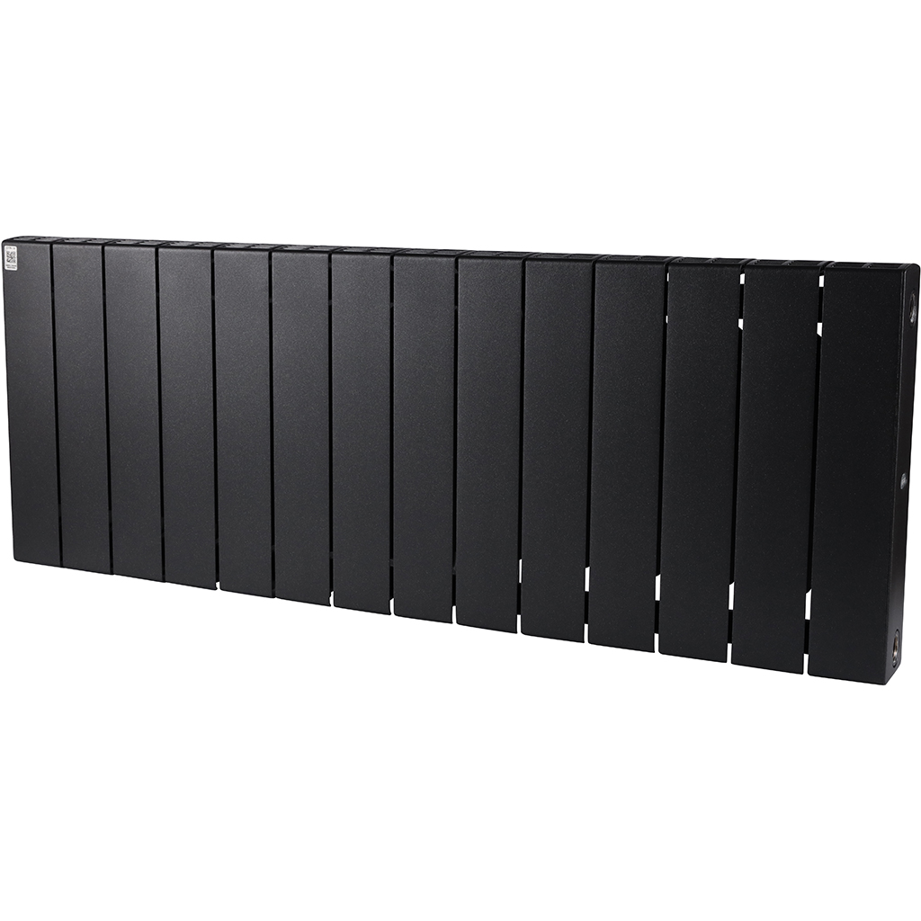 Радиатор биметаллический RIFAR SUPReMO 350 14 секций боковое подключение (Цвет АНТРАЦИТ), 4RS35-14-AN