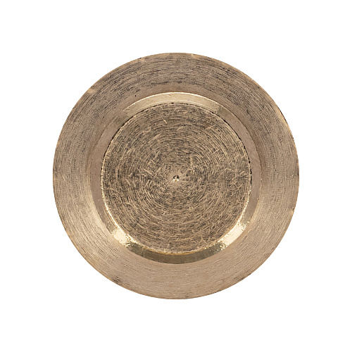 Заглушка аксиальная, латунь,20, желтый, RTP