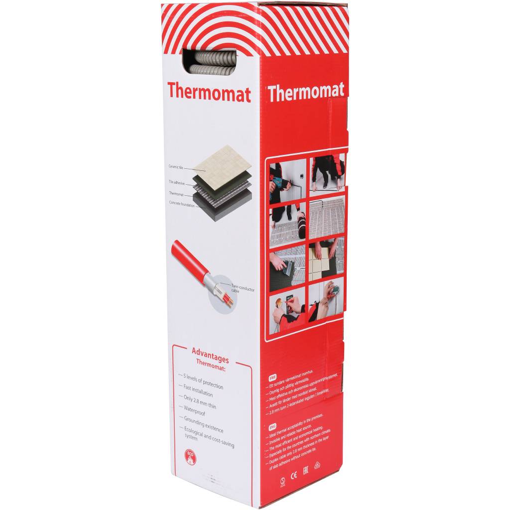 Термомат THERMO 4 м.кв (комплект без регулятора), TVK-180-4