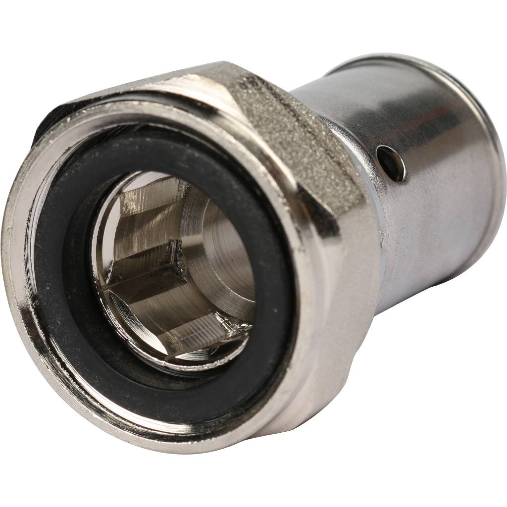 Фитинг Itap Multi-Fit с накидной гайкой 510 (внутренняя резьба, (20x2)x3/4) для металлопластиковых труб, 44102