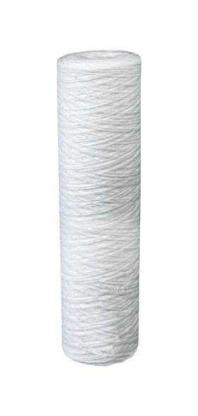 Картридж из полипропиленового шнура AquaFilter пропитанный нейлоном для горячей воды 10SL, 5 микрон, FCHOT1