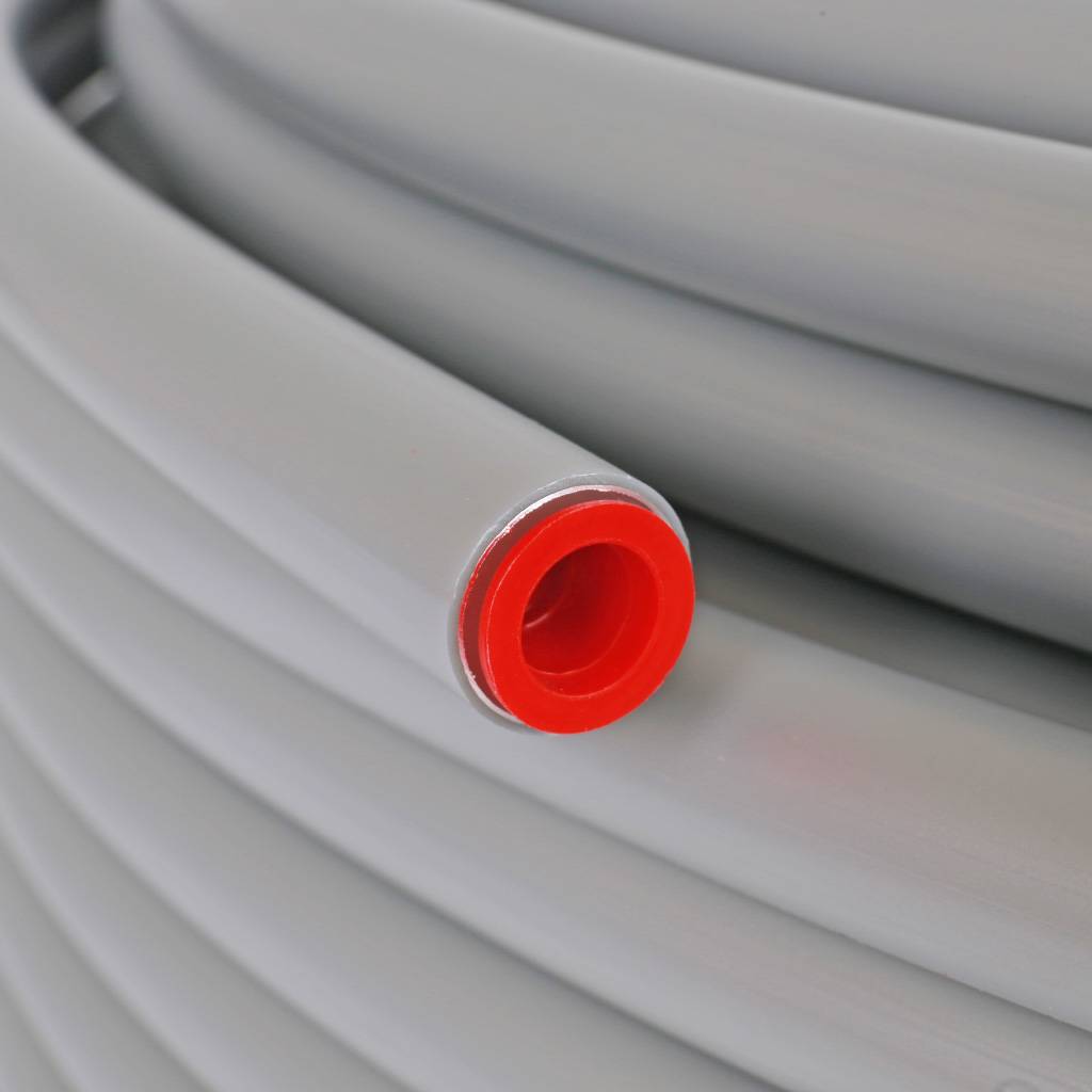 Труба стабильная STOUT PEX 20x2,9 (бухта 100 м), серая, SPS-0001-002029