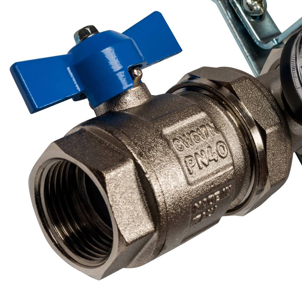 Коллектор из нержавеющей стали в сборе с расходомерами STOUT 11 выходов, SMS 0907 000011