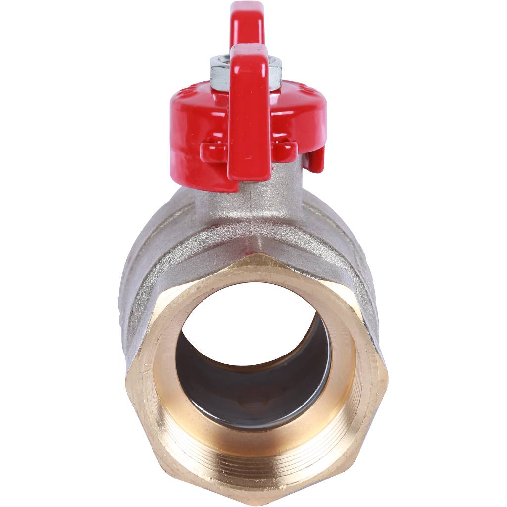 Кран шаровой ROMMER 1 1/4 ВН/ВН, ручка бабочка, RBV-0003-0110232