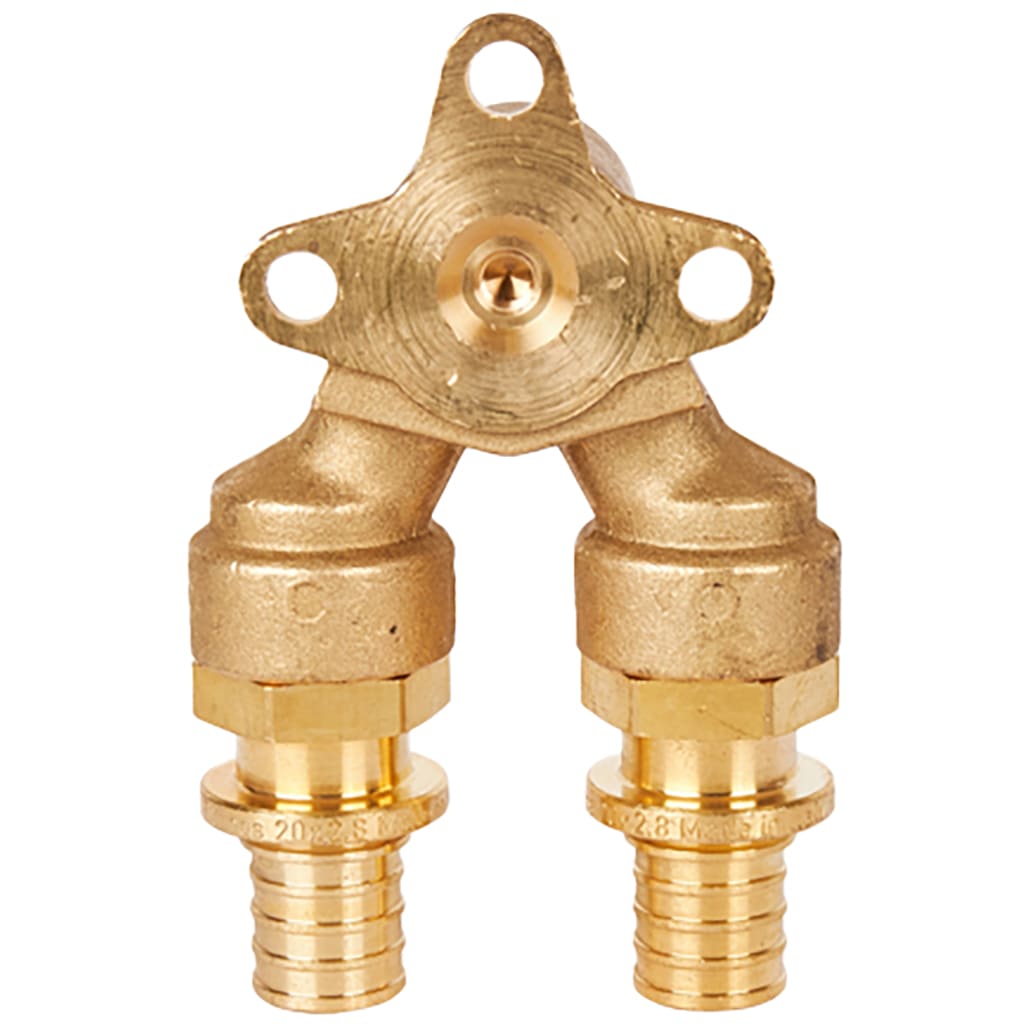 Проточный настенный Угольник STOUT 16x1/2 для труб из сшитого полиэтилена, SFA-0039-001612