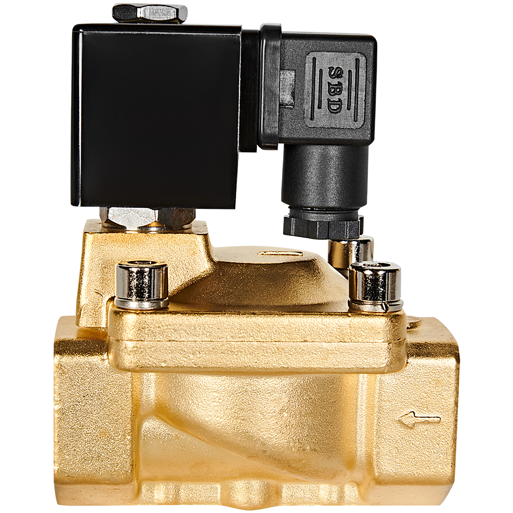 Клапан соленоидный (электромагнитный) STOUT непрямого (пилотного) действия НЗ 24В G1 SSV-0030-024025