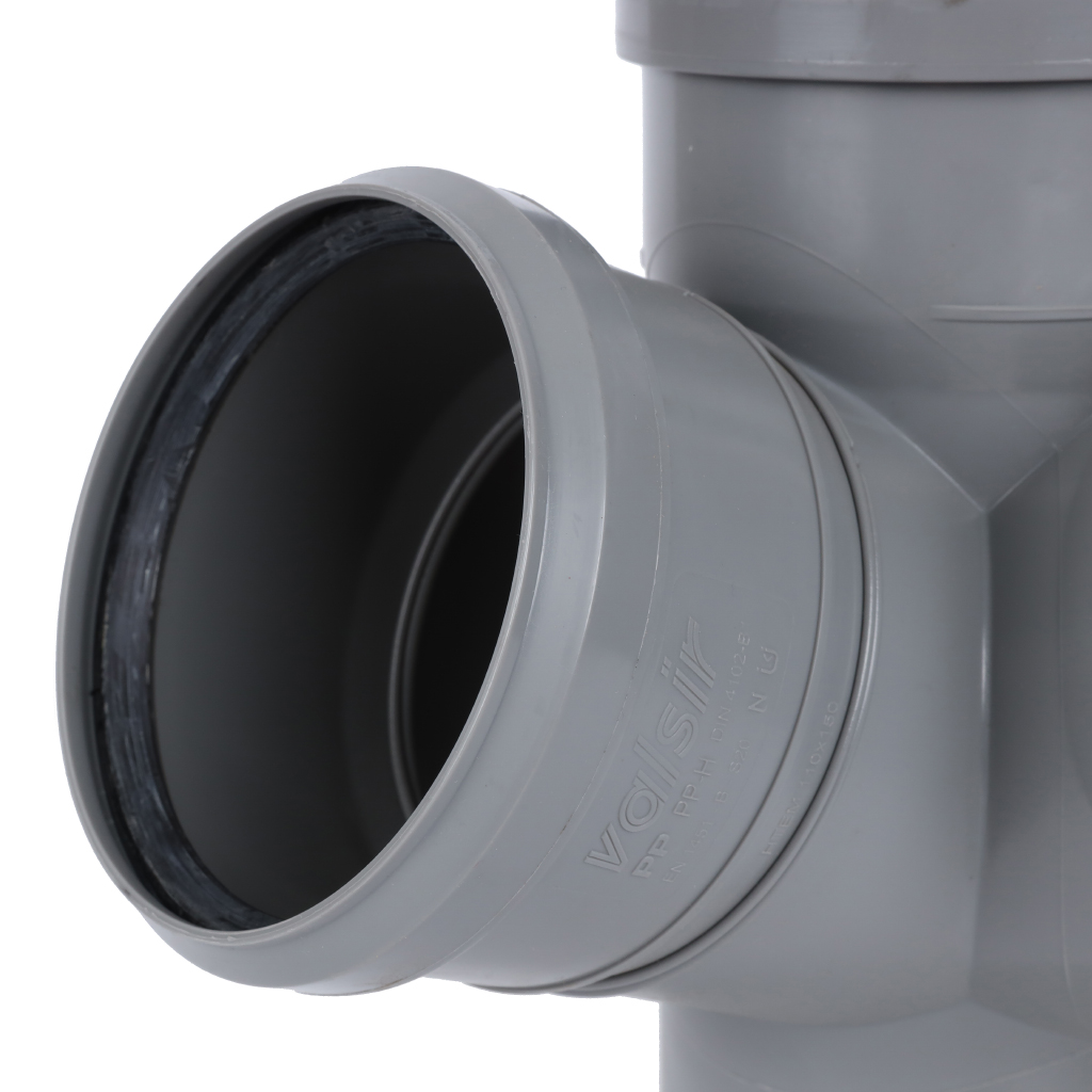 Крестовина двухплоскостная Sinikon D110/110/110*67° Valsir, 512001