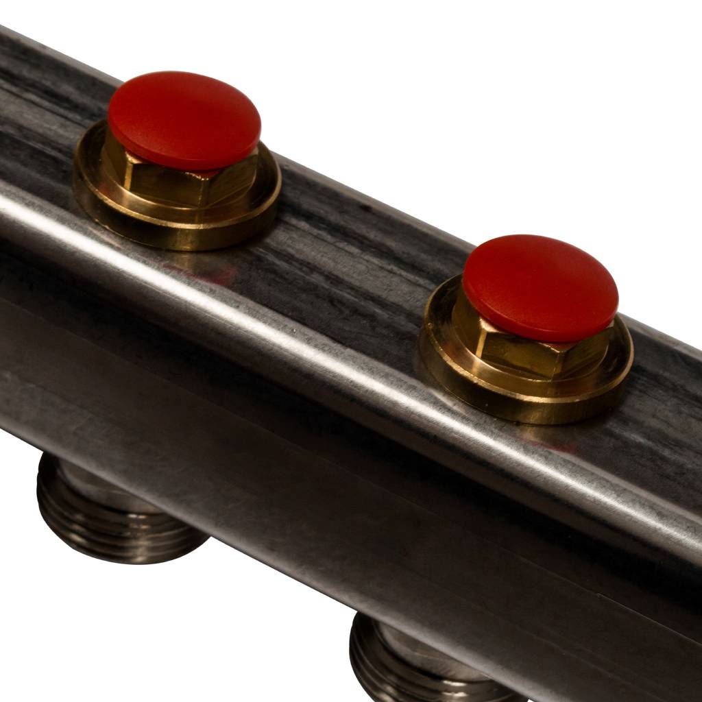 Коллектор из нержавеющей стали без расходомеров STOUT 11 выходов