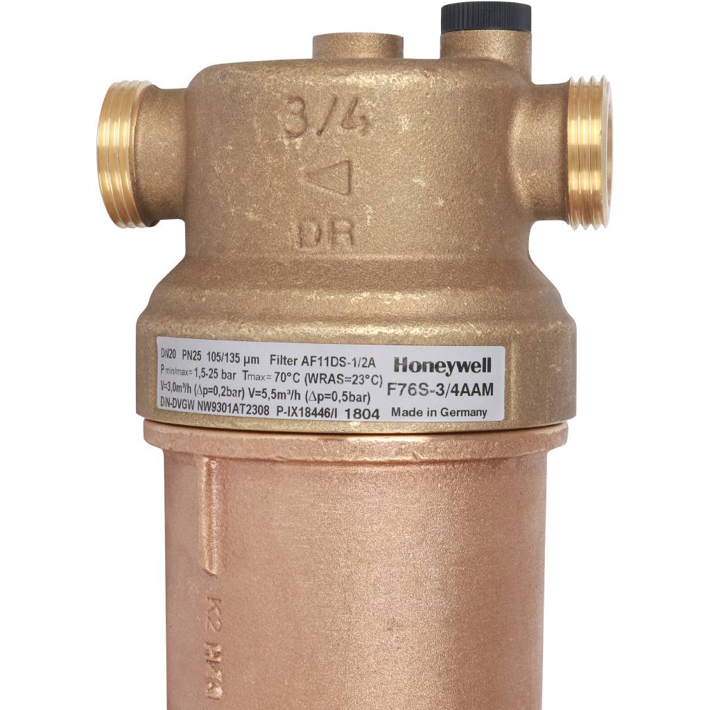 Фильтр Honeywell (Resideo Braukmann) F76S-3/4 AAM (ABM, ACM, ADM)на горячую воду, 3/4, 54304