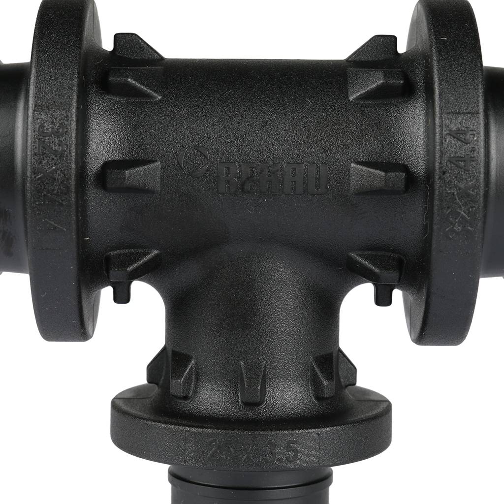 Тройник РЕХАУ RAUTITAN с уменьшенным боковым проходом 32-25-32 PX, 11600661001