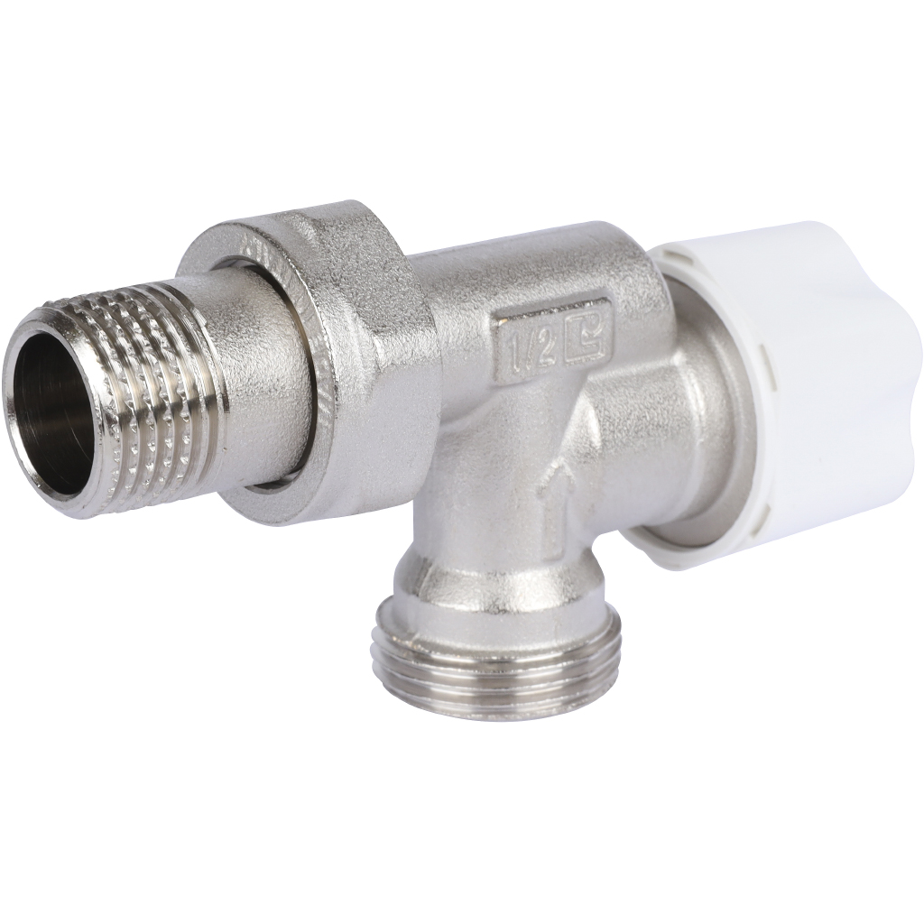 Радиаторный вентиль LUXOR под термостатическую головку с защитным колпачком M320/A, 13102721