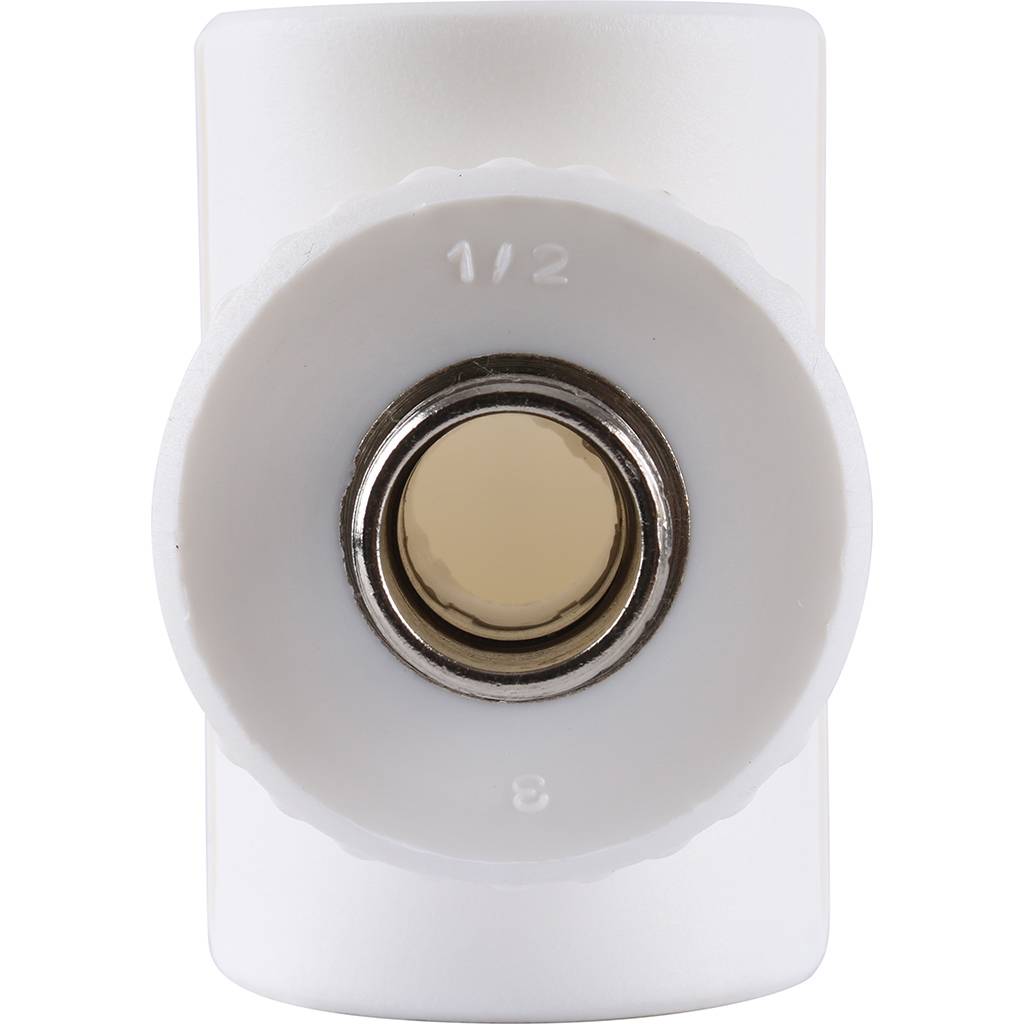 Тройник Kalde с наружной резьбой для полипропиленовых труб 32х1/2