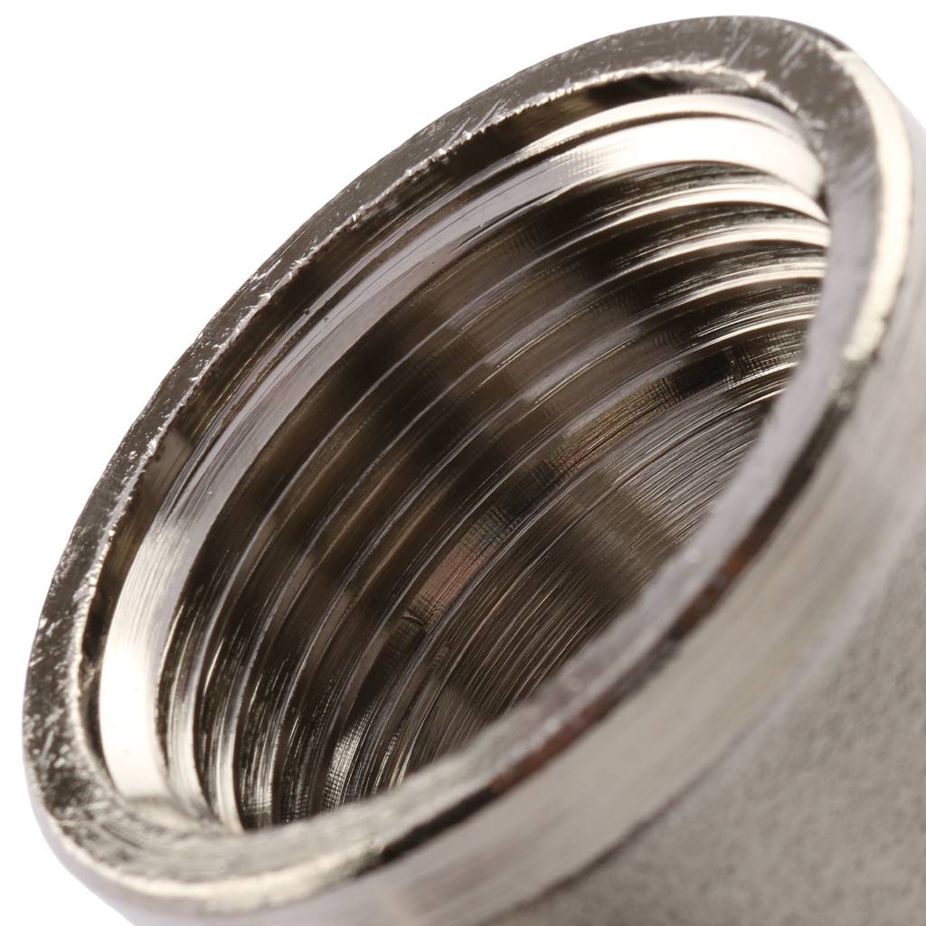 Тройник TIEMME ВВ никелированный 1 для стальных труб резьбовой, 1500083