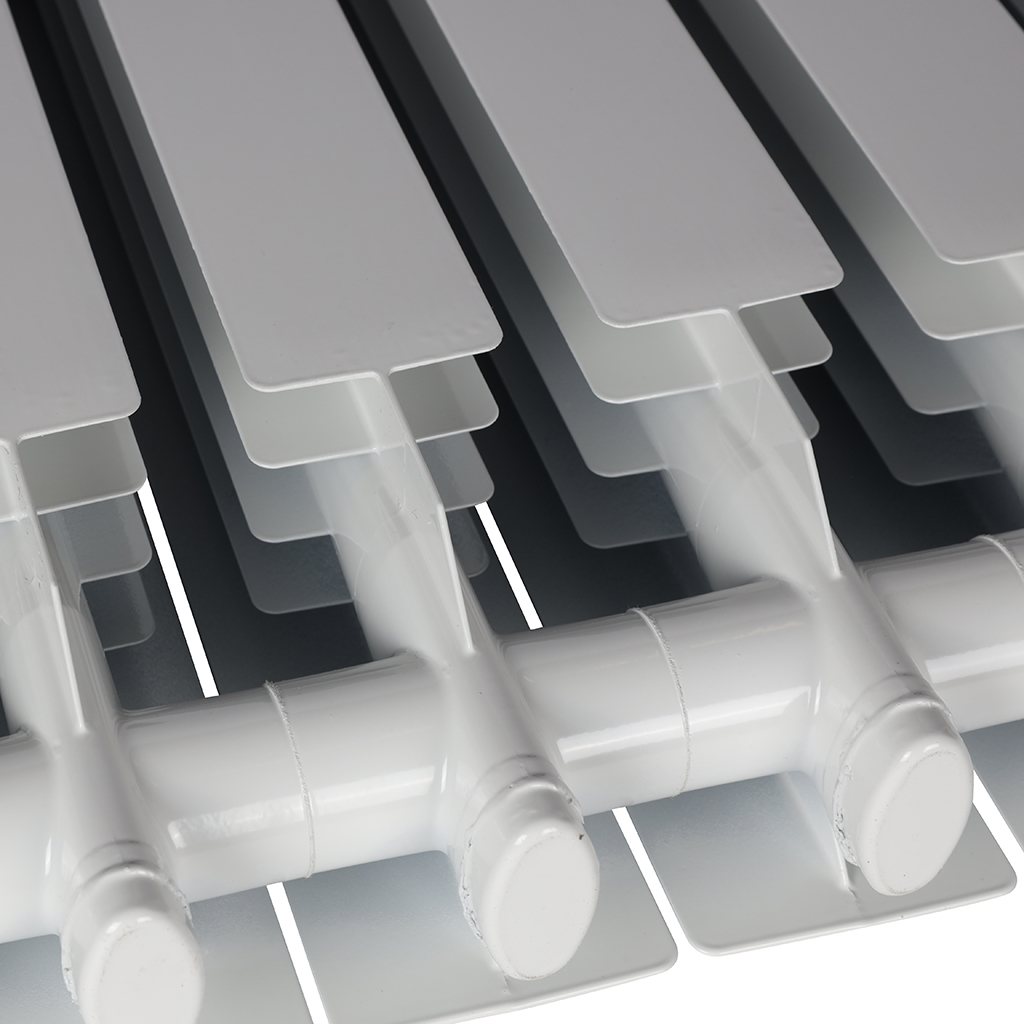 Радиатор алюминиевый STOUT VEGA 500 10 секций боковое подключение (белый RAL 9016), SRA-1310-050010