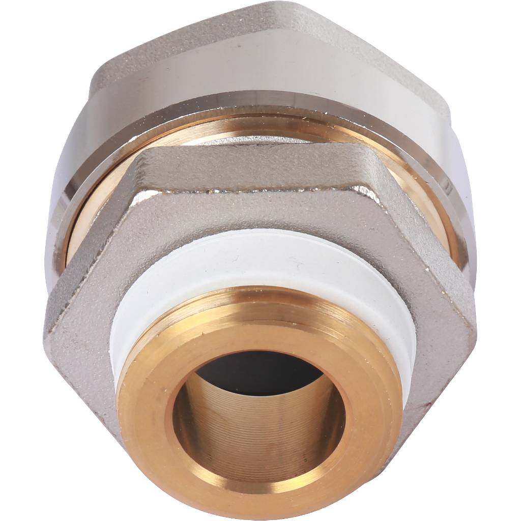 Фитинг Meibes резьбовой латунный Plus для стальных труб 1”*1” HР, F13081