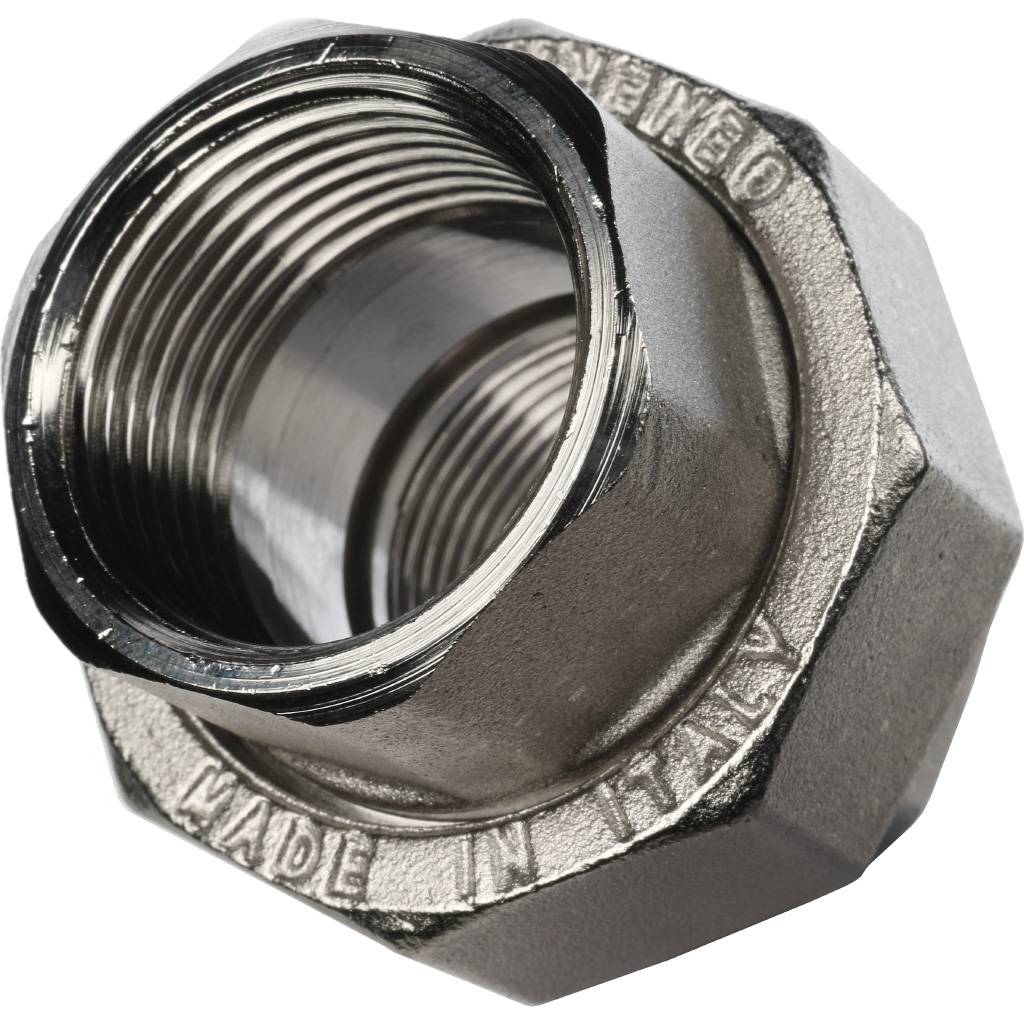 Разъемное соединение STOUT американка ВВ никелированное 1, SFT-0034-000001