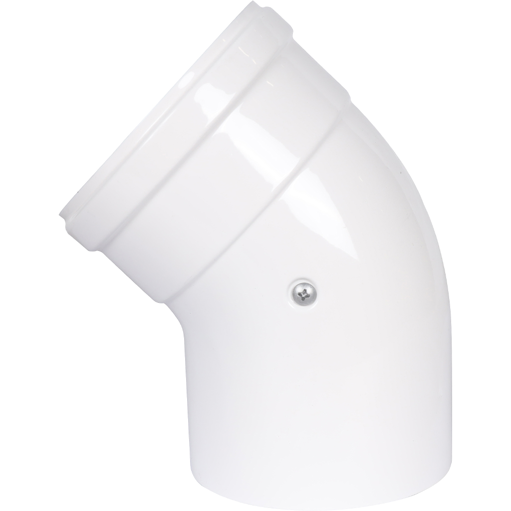 Отвод 45° конденсационный коаксиальный ROMMER D60(п-м)/100(п-м), RCA-8610-000045