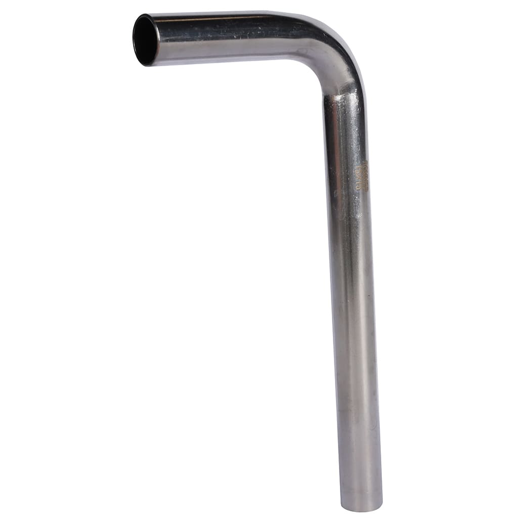 Отвод безраструбный ROMMER 90° НПр-НПр, 15х70х160, из нержавеющей стали прессовой, RSS-0008-001570