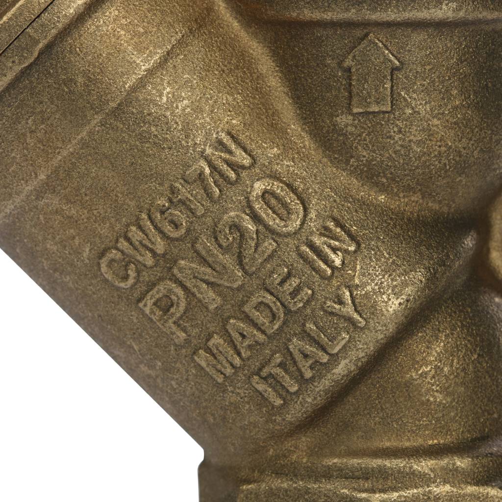 Фильтр сетчатый косой STOUT SFW 1 500 мкр., SFW-0001-000025