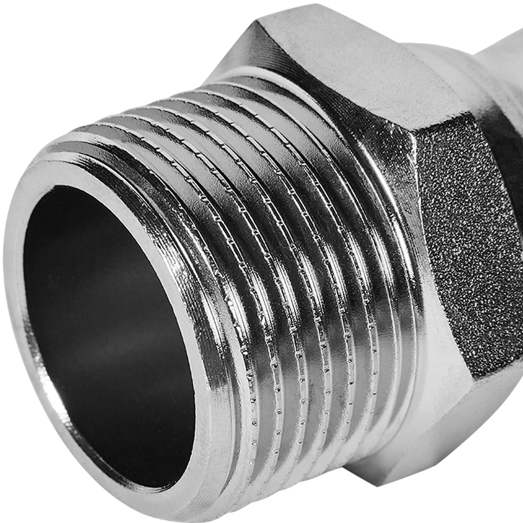 Переходник-НР ROMMER 22х1 из нержавеющей стали прессовой